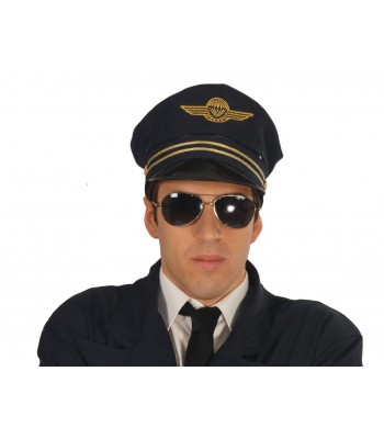 Gorro piloto de aviacion.
