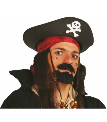 Gorro pirata fabricado en goma eva.