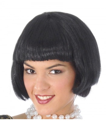 Peluca media melena. 