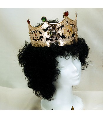 Corona reina solo en color oro.