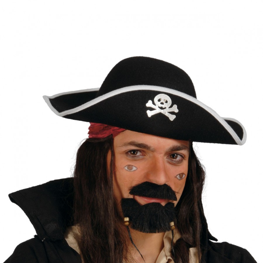 Gorro Pirata de Fieltro Adulto - Comprar Online {Miles de Fiestas}