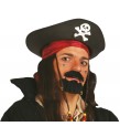 Gorro pirata goma eva  negro adulto  
